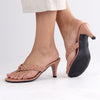 Froggie Polly Heel - Nude