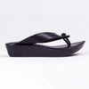 Froggie Rox Leather Comfort Thong Sandal - Black-Froggie-Buy shoes online