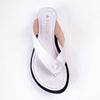 Froggie Rox Leather Comfort Thong Sandal - White-Froggie-Buy shoes online