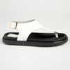 Froggie Tessa 2 Leather Comfort Sandals - White-Froggie-Buy shoes online