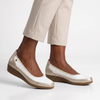 Pierre Cardin Comfort Wedge - White Gold