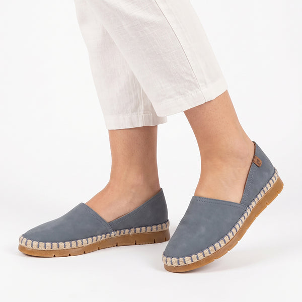 Pierre Cardin V-Shape Loafer - Denim