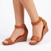 Butterfly Feet Shani Wedge - Tan