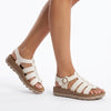 Pierre Cardin Gladiator Sandal  - White