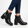 Butterfly Feet Noxer 2 Double Zip Ankle Boot - Black
