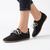 Pierre Cardin Ladies Riviera Flats - Black
