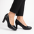 Pierre Cardin Stiletto Court - Black
