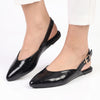 Alessio Pointy Mule - Black