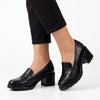 Butterfly Feet Noxer 9 Saddle Loafer - Black