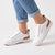 Soviet L Mahogany Casual Sneaker - Ivory