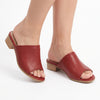 Soft Style By Hush Puppies Soft Electra Sandal - Deep Red