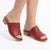 Soft Style By Hush Puppies Soft Electra Sandal - Deep Red
