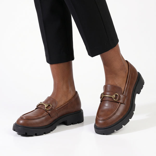 Madison Yvette Loafer - Brown