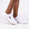 Soviet Rosewood Low Cut Sneakers - White