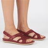 Soft Style By Hush Puppies Irewa Sandal - Dark Red