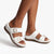 Pierre Cardin Twin Buckle Sandals - White