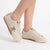 Julz Vespa Leather Sneaker - Beige Animal Star