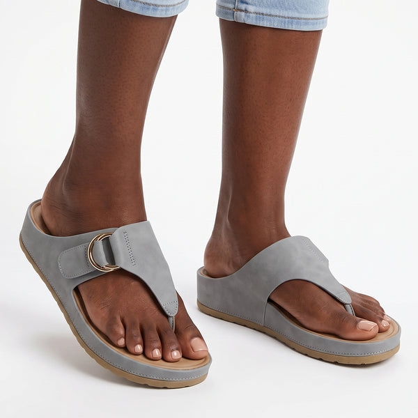 Soft Style by Hush Puppies Tanya Sandal - Dusty Blue