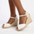 Madison Poison Wedge - White