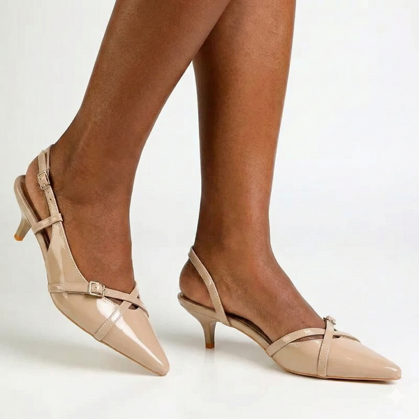 Madison Maddie Kitten Heel - Nude