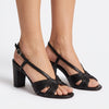 Pierre Cardin Peep Toe Heel - Black