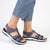Alessio Classic Action Sandal - Blue