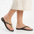 Grendha Aferto Pearl Thong Sandal - Black