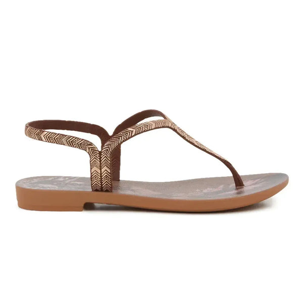 Grendha Amor Em Flor Sandal - Brown