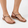 Grendha Amor Em Flor Sandal - Brown