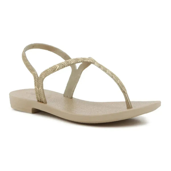 Grendha Amor Em Flor Sandal - Gold