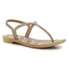 Grendha Amor En Flor Slingback Sandal - Gold