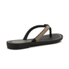 Grendha Brilho Rast Sandal - Black Brown