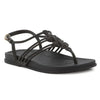 Grendha Detalhes Slingback Sandal - Black