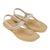 Grendha Fay Ladies Thong Sandals - Beige/White-Grendha-Buy shoes online