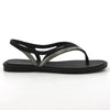 Grendha Fern Thong Slingback Sandals - Black