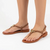 Grendha Inspiracao Sandal - Brown
