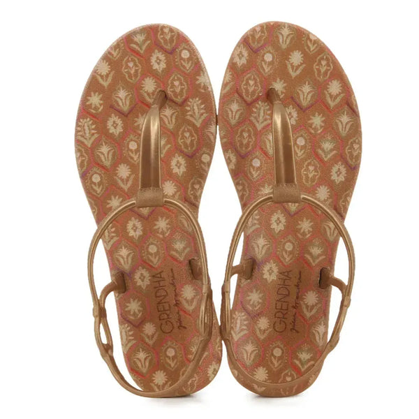 Grendha Intensa Sandal - Gold
