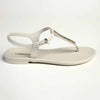 Grendha Slingback Sandals with Silver Trim - Grey-Grendha-Buy shoes online