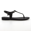 Grendha Slingback Sandals with Trim - Black-Grendha-Buy shoes online