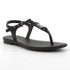 Grendha Slingback Sandals with Trim - Black-Grendha-Buy shoes online