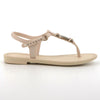 Grendha Slingback Sandals with Trim - Off White-Grendha-Buy shoes online