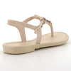 Grendha Slingback Sandals with Trim - Off White-Grendha-Buy shoes online