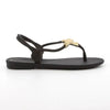 Grendha Slingback Thong Slip On - Black