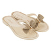 Grendha Thong Sandals with Bow - Off White-Grendha-Buy shoes online