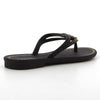 Grendha Thong Sandals with Gold Trim - Black-Grendha-Buy shoes online