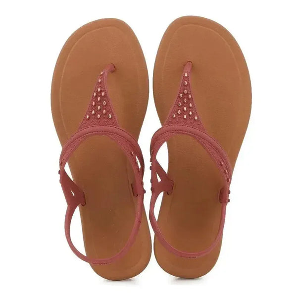 Grendha Todo Dia II Slingback Sandal - Red Brown