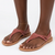 Grendha Todo Dia II Slingback Sandal - Red Brown