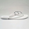 Holster Embellish Thong - White/Clear-Holster-Buy shoes online