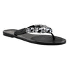 Holster Glam / Embellish Thong Sandals - Black-Holster-Buy shoes online