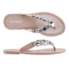 Holster Glam / Embellish Thong Sandals - Champagne-Holster-Buy shoes online